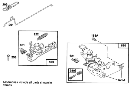 Engine Briggs & Stratton Model 127702-0131-01 Diagram and Parts List for 20908BC 4900001 - 4999999 Toro Lawn Mower