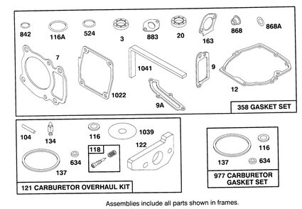 Engine Gts 150 Diagram and Parts List for 26630BC 4900001 - 4999999 Toro Lawn Mower
