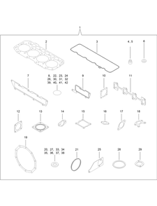 Part Location Diagram of 127-2985 Toro O-Ring