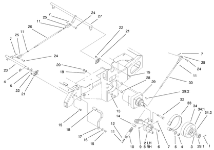 Part Location Diagram of E633548 Toro DISCONTINUED