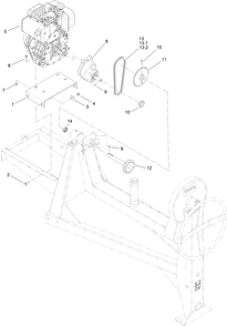 Part Location Diagram of ST22040 Toro Chain Set