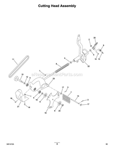 Page 3 Diagram and Parts List for 58610-37390  Toro Lawn Mower