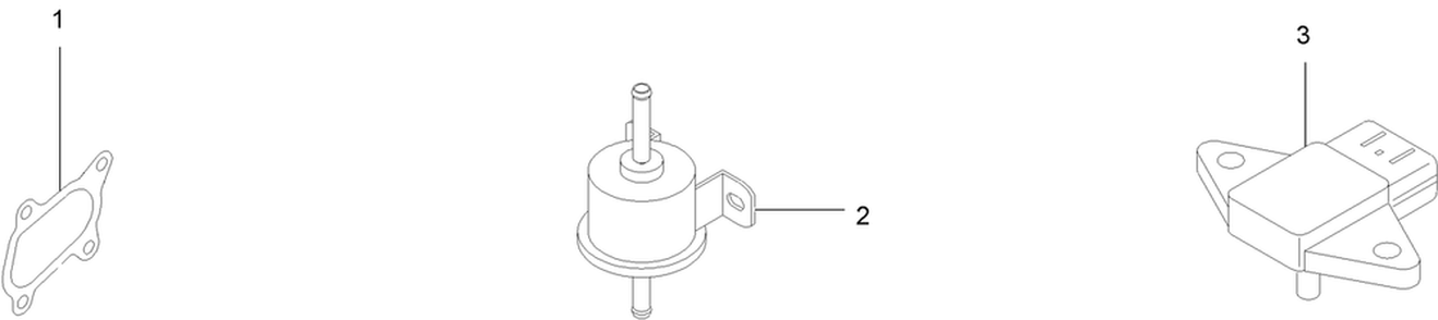 Fuel System Assembly Diagram and Parts List for 72028 412410000 - 412699999 Toro Lawn Tractor