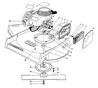 Part Location Diagram of 61-8062 Toro DISCONTINUED