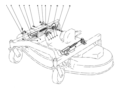 Part Location Diagram of 3-5561 Toro Shoulder Bolt