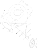 Part Location Diagram of 117-4161 Toro Brace-Front
