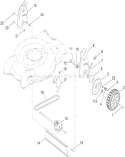 Part Location Diagram of 112-8822-03 Toro Plate-Hoc, Lh