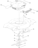 Part Location Diagram of 117-5917 Toro Decal-Engine