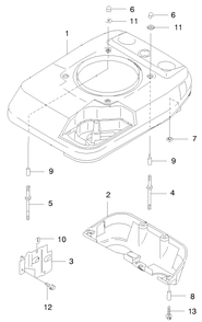 Cooling Equipment Diagram and Parts List for 22172 9900001 - 9999999 Toro Lawn Mower