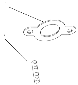Exhaust Diagram and Parts List for 72085 6900001 - 6999999 Toro Lawn Tractor