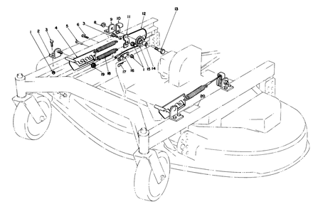 Flotation Kit Model No. 30759 (Optional) (For Cutting Units Model No. 30544 & 30753) Diagram and Parts List for 30754 7000001 - 7999999 Toro Lawn Tractor