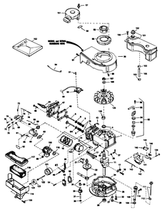 Engine Tecumseh Model Tvs100-44002 (Continued) (Used On Units With Serial No. 6000959 & Up) Diagram and Parts List for 20586 6000001 - 6999999 Toro Lawn Mower