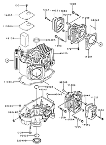 Frame And Deck Assembly Diagram and Parts List for 74228 (210000001-210999999)(2001) Toro Lawn Mower
