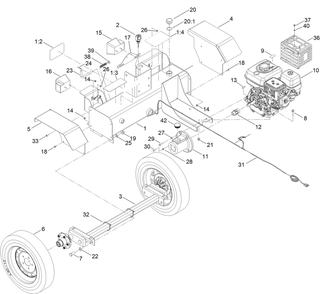 Part Location Diagram of 144-7106-03 Toro Mount-Pump [black]