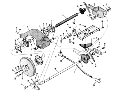 Part Location Diagram of 3-5458 Toro Shaft Retainer
