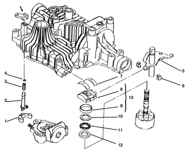 Range Shift Diagram and Parts List for 72043 6900001 - 6999999 Toro Lawn Tractor