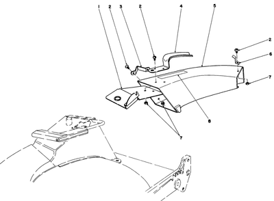 Side Discharge Chute Model No. 59108 (Optional) Diagram and Parts List for 20588 6000001 - 6999999 Toro Lawn Mower