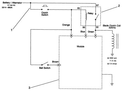 Electric Schematic Diagram and Parts List for 30165 3900001 - 3999999 Toro Lawn Tractor Accessories