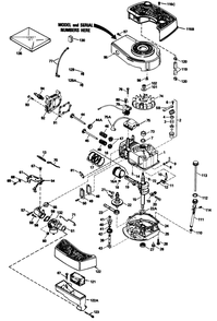 Engine Model No. Tnt 100-10104f Diagram and Parts List for 20574 9000001 - 9999999 Toro Lawn Mower
