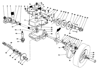 Part Location Diagram of 39-9750 Toro DISCONTINUED