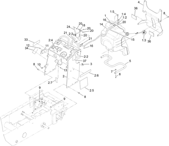 Part Location Diagram of 145-3328 Toro DECAL- RHVSG3X4