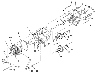 Part Location Diagram of 702982 Toro Washer-Thrust