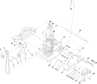 Trx Update Kit Assembly No. 145-0700 Diagram and Parts List for 145-0700  Toro Snow Blower