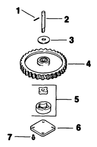 Oil Pump-Engine Model No. Mv16s-Type 56519 Diagram and Parts List for 30180 390001 - 399999 Toro Lawn Tractor Accessories