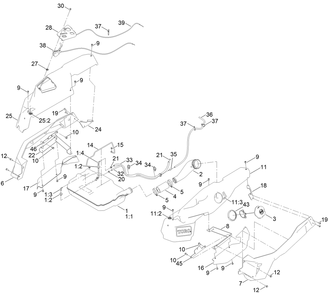 Fuel Assembly Diagram and Parts List for 77506 418400000 - 999999999 Toro Lawn Tractor