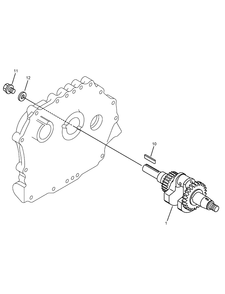 Part Location Diagram of 136-8231 Toro Washer-Pulley