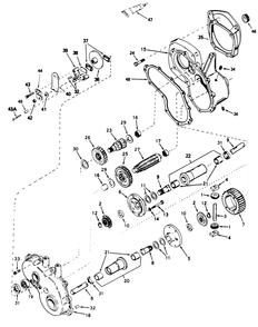 Differential Assembly No. 1310-001a Diagram and Parts List for 30612 790001 - 799999 Toro Lawn Tractor