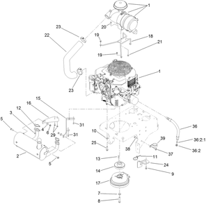 Part Location Diagram of 116-3882 Toro Pulley