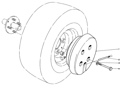 Wheel Weight Kit Model No. 56-6620 (Optional) (For 44" Snow Thrower Model No. 30761) Diagram and Parts List for 30718 2000001 - 2999999 Toro Lawn Tractor