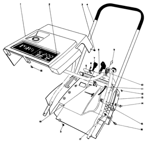 Part Location Diagram of 40-6630 Toro DISCONTINUED