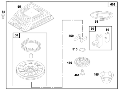 Engine Gts 150 (Model No. 20476 Only) Diagram and Parts List for 20476 6900001 - 6999999 Toro Lawn Mower