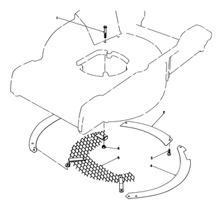Leaf Shredder Kit No. 59101 (Optional) Diagram and Parts List for 20745 4000001 - 4999999 Toro Lawn Mower