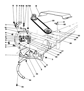 Grass Collection System Model No. 30576 (Optional) (Continued) Diagram and Parts List for 30754 7000001 - 7999999 Toro Lawn Tractor