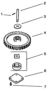 Oil Pump-Kohler Engine Model No. Mv18s-Type 58543 Diagram and Parts List for 30190 10000001 - 19999999 Toro Lawn Tractor Accessories