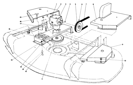 Cutting Unit Model No. 30544 (Continued) Diagram and Parts List for 30718 2000001 - 2999999 Toro Lawn Tractor
