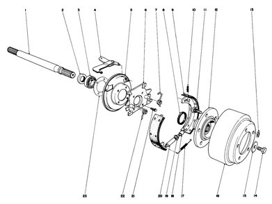 Part Location Diagram of 24-9180 Toro Strut/Lever-Parking Brake