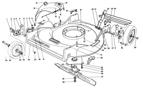 Part Location Diagram of 52-2340 Toro Pivot Arm Spacer