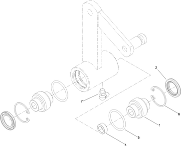 Pump Idler Assembly Diagram and Parts List for 74296 (311000001-311999999)(2011) Toro Lawn Mower
