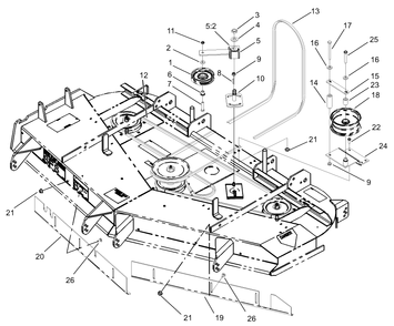 Part Location Diagram of 27-8580 Toro DISCONTINUED