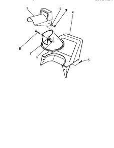 Part Location Diagram of 73-0260 Toro Handle-Middle