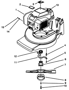 Engine Assembly Diagram and Parts List for 20928B 39000001 - 39999999 Toro Lawn Mower