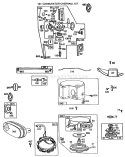 Page D Diagram and Parts List for 30103 8000001-8999999 - 1988 Toro Lawn Mower