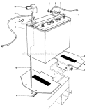 Part Location Diagram of 54-2950 Toro Battery Strap