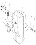 Part Location Diagram of 11044-2069-9Y Kawasaki Bracket