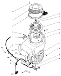 Part Location Diagram of 49088-2412-YK Kawasaki Starter-recoil