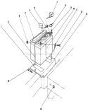 Battery Assembly Diagram and Parts List for 30106 1000001-1999999 - 1991 Toro Lawn Mower
